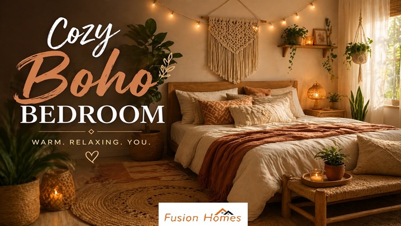 Cozy Boho Bedroom: 2026 USA Design Guide & Decor Ideas - Fusion Homes
